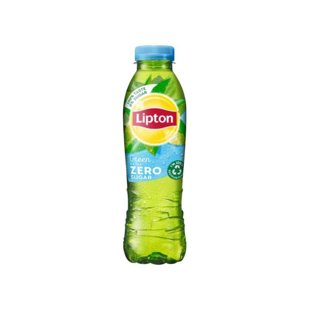 Lipton Green Ice Tea Zero Koolzuurvrij Liter Petfles Stuks