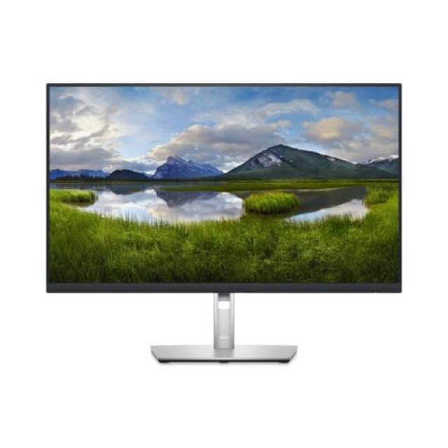 Monitor DELL P Series 27inch Quad-HD LCD Zwart, Zilver