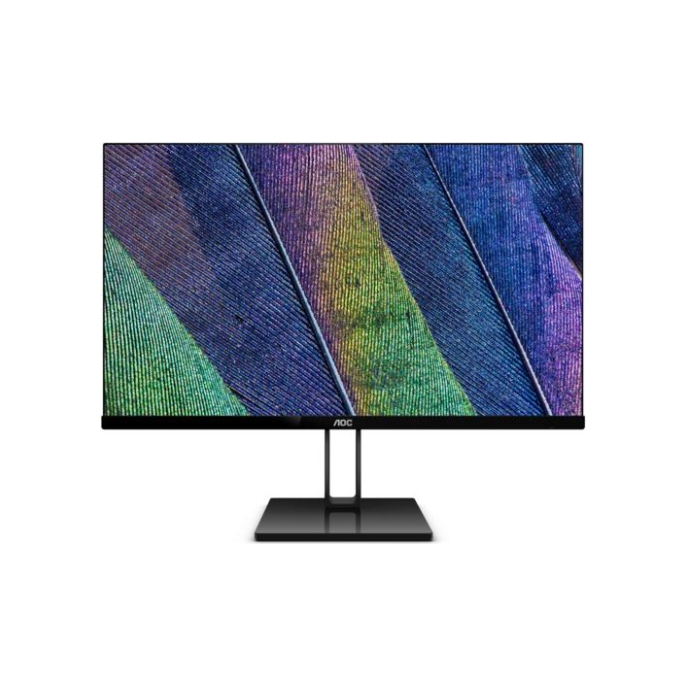 Monitor AOC V2 24V2Q 23.8inch Full-HD LED IPS DP HDMI Zwart