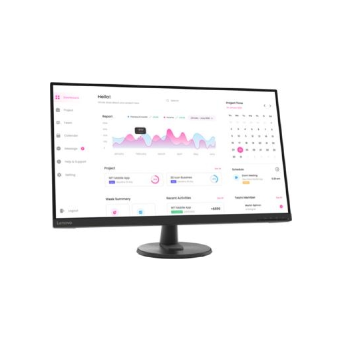 Monitor Lenovo D32-40 31.5Inch / F-HD / DP / HDMI/ / 60HZ