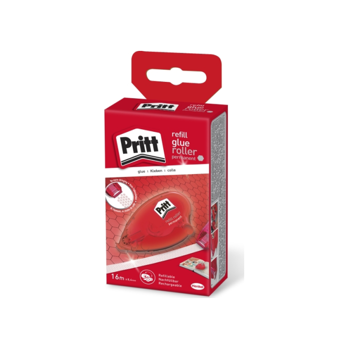 PRITT Navulbare permanente-lijmroller 84 mm x 16 m (ophanging)