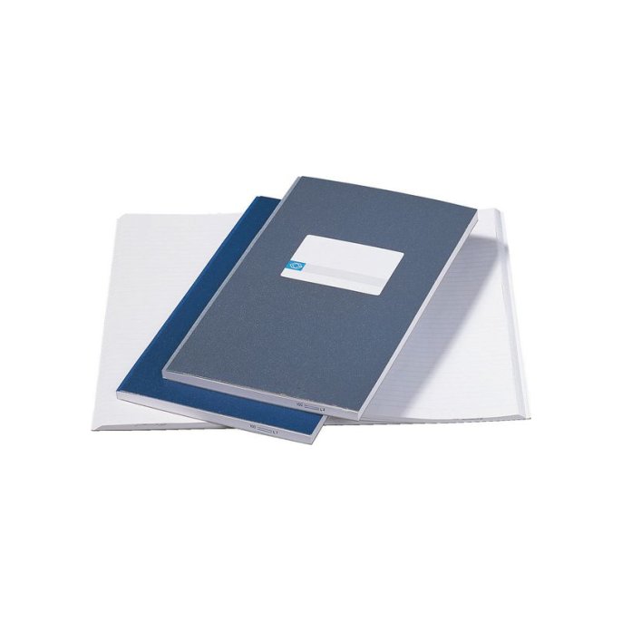 ATLANTA Notitieboek 165 x 210 mm Gelinieerd 72 vel Blauw (pak 5 blokken)