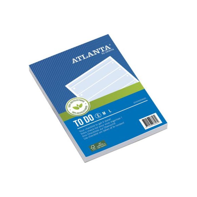 ATLANTA Things To Do Blok 148 x 105 mm (krimp 5 stuks)