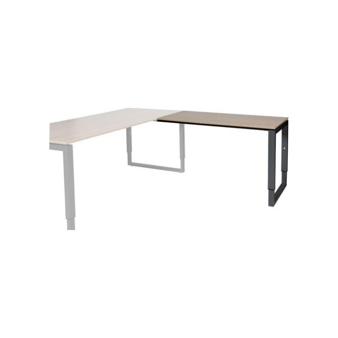 Aanbouw Stretto Plus Bureau. 120 x 60 cm. Halifax. Wit