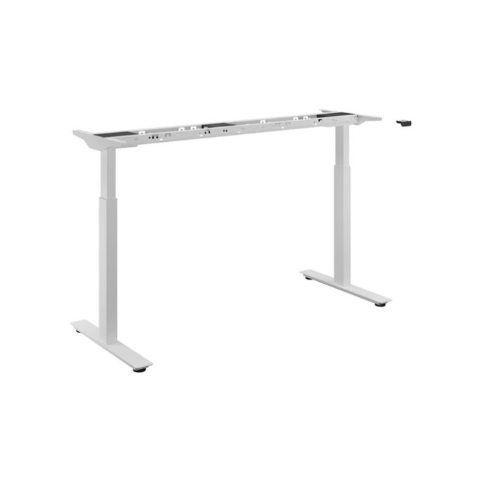 Active Elektrisch Zit-Sta Frame voor bladformaat 120 - 180 cm Wit