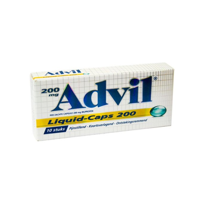 Advil Ibuprofen Pijnstiller 200 mg (pak 10 stuks)