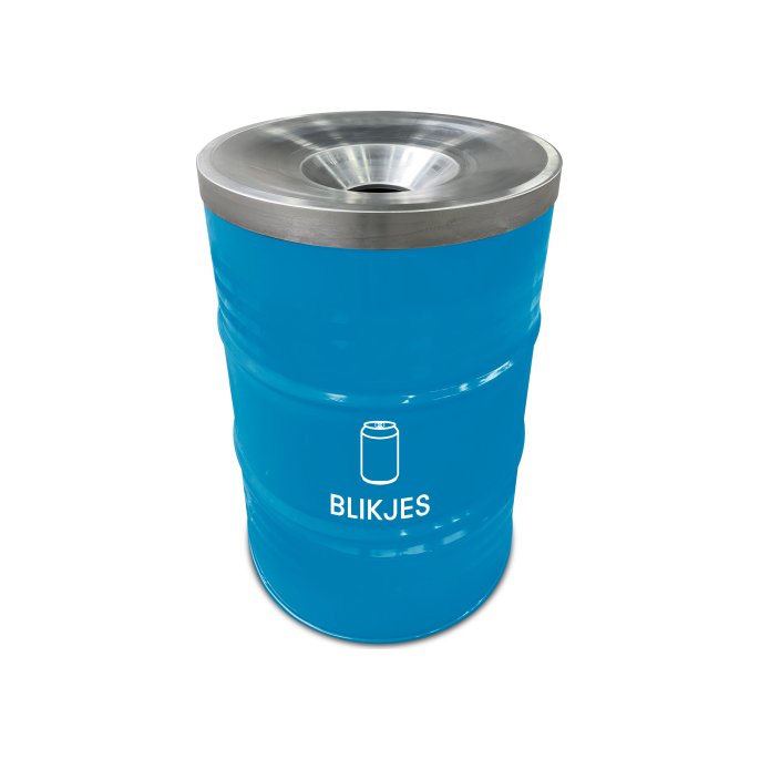 Afvalbak binbin 200L blauw