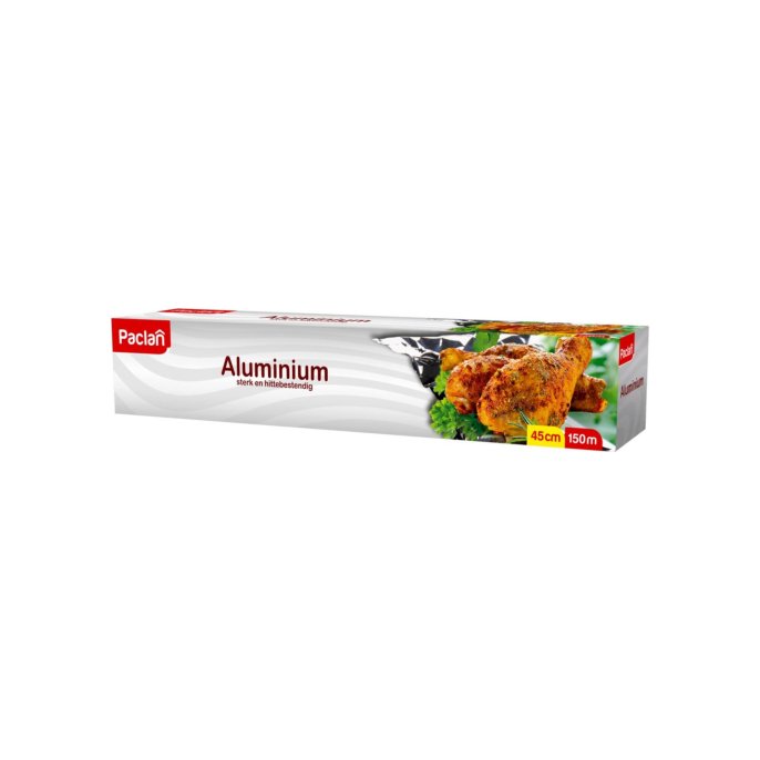 Aluminiumfolie Paclan rol 45cm x 150m