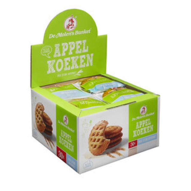 Appelkoek de Molen ind verpt 50gr/ds30