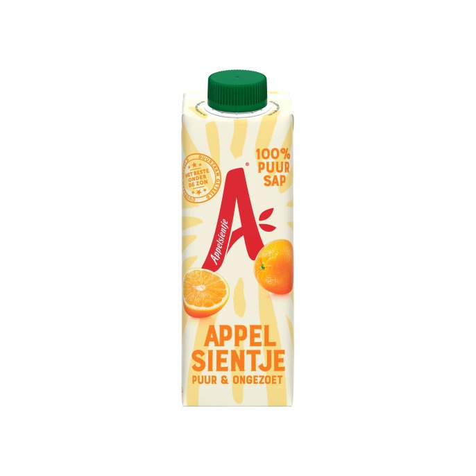 Appelsientje Sinaasappelsap pak 0.33L (24 stuks)