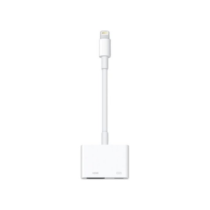 Apple Adapter Lighting naar Digital AV HDMI. Wit