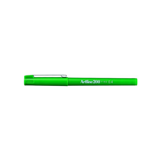 Artline 200 fineliner groen (doos 12 stuks)