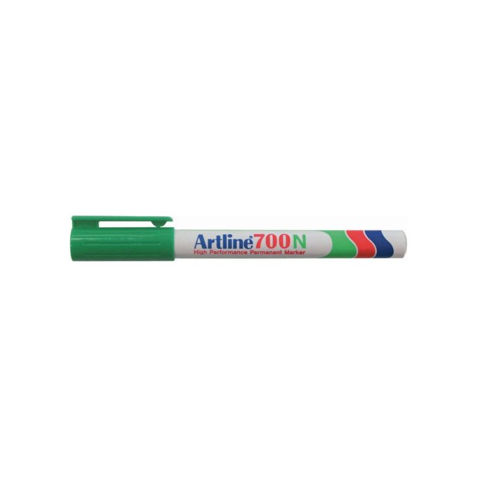 Artline 700N Permanente Marker. Ronde Punt. 0.7 mm. Groen