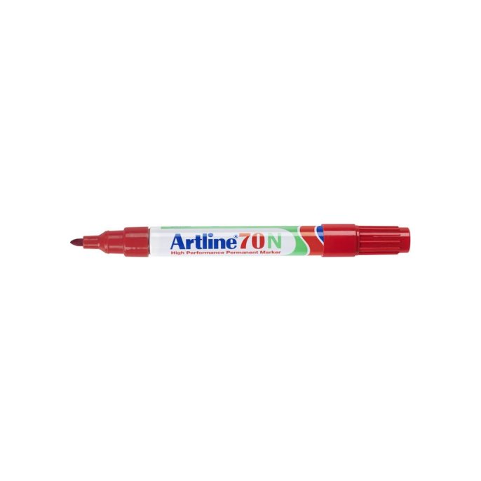 Artline 70N Permanente Marker. Ronde Punt. 1.5 mm. Rood