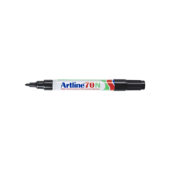 Artline 70N Permanente Marker. Ronde Punt. 1.5 mm. Zwart