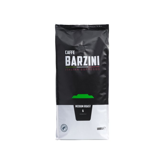 BARZINI Koffiebonen Medium Roast Espresso 1KG / 8 stuks