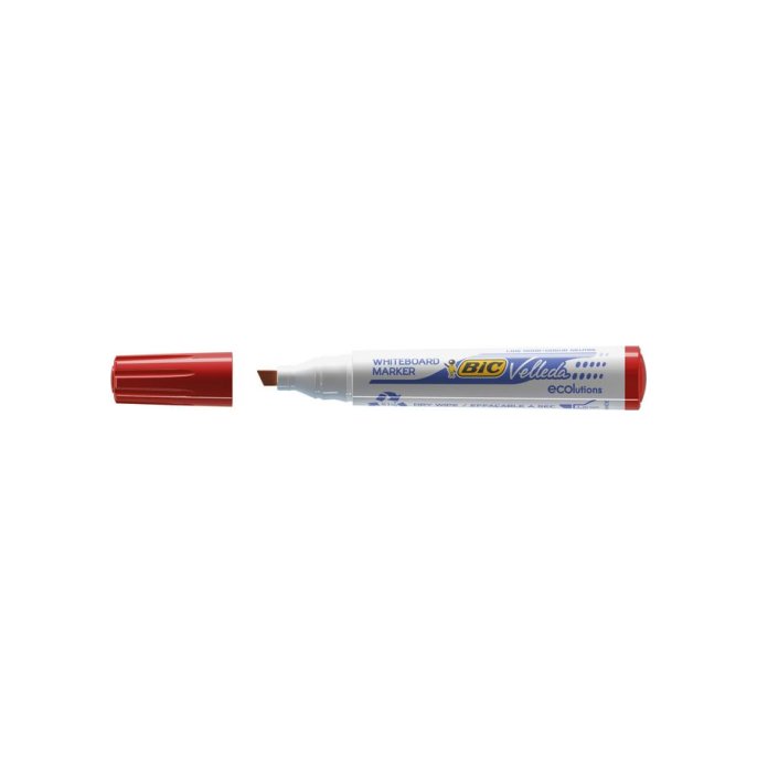 BIC® 1751 Velleda Ecolutions Whiteboardmarker rood / 12 stuks