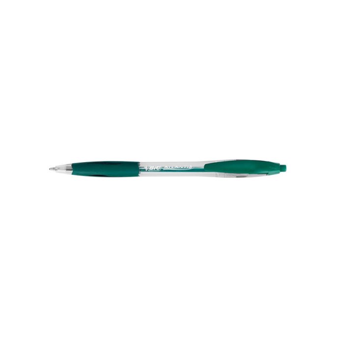 BIC® Atlantis Balpen Medium Punt 1 mm Groen (doos 12 stuks)