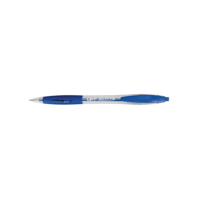 BIC® Atlantis Classic Balpen Fijne Punt 05 mm Blauw (doos 36 stuks)