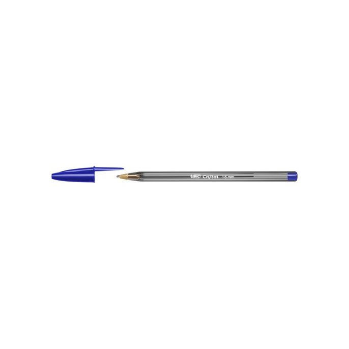 BIC® Cristal Balpen Grote Punt 16 mm Blauw (pak 50 stuks)