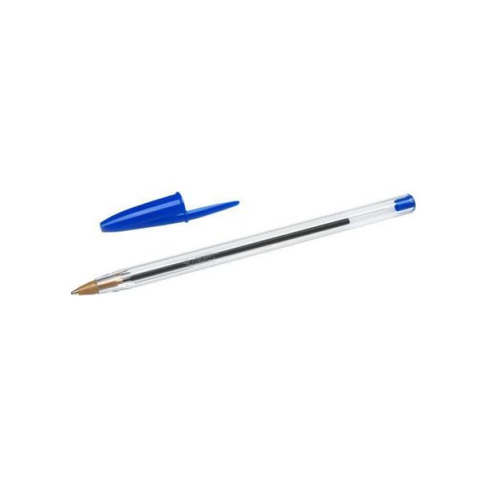 BIC® Cristal Balpen Medium Punt 1 mm Blauw (doos 50 stuks)