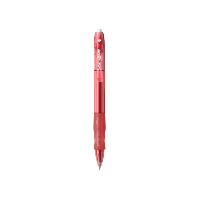 BIC® Gelpen Velocity Gel 07 mm rood (pak 12 stuks)