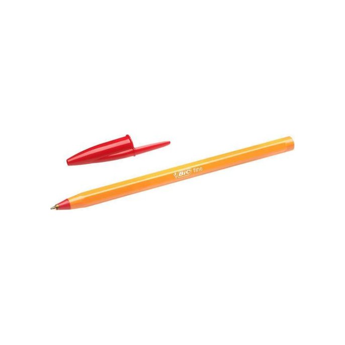 BIC® Orange balpen Rood Fijn (pak 20 stuks)