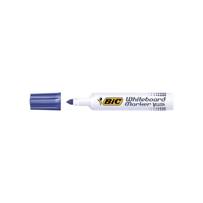 BIC® Velleda 1711 Whiteboardmarker Ronde Punt 19 mm Blauw (doos 12 stuks)