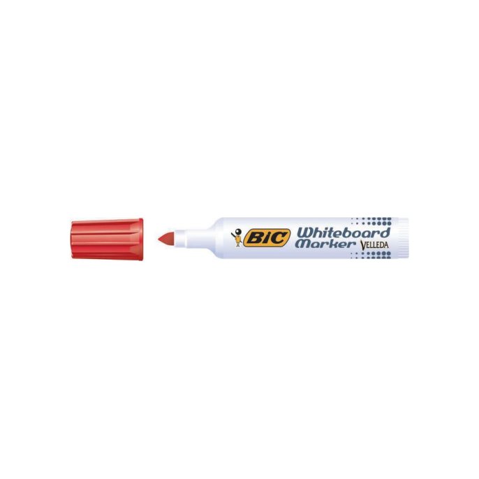 BIC® Velleda 1711 Whiteboardmarker Ronde Punt 19 mm Rood (doos 12 stuks)