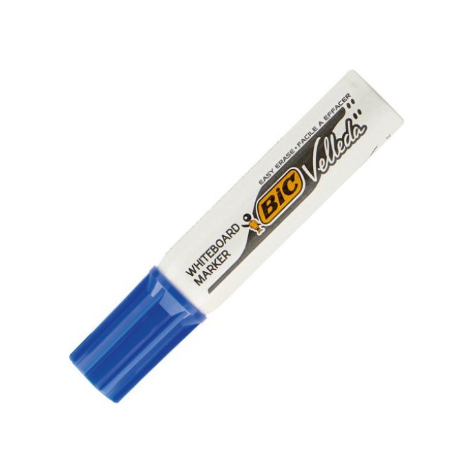 BIC® Velleda 1781 Whiteboardmarker Beitelvormige Punt 3 - 6 mm Blauw (pak 12 stuks)