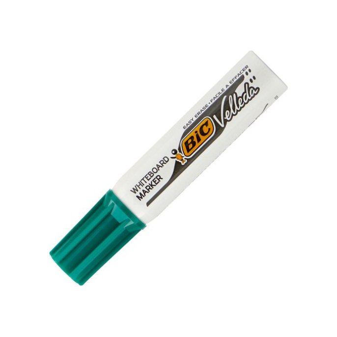 BIC® Velleda 1781 Whiteboardmarker Beitelvormige Punt 3 - 6 mm Groen (pak 12 stuks)