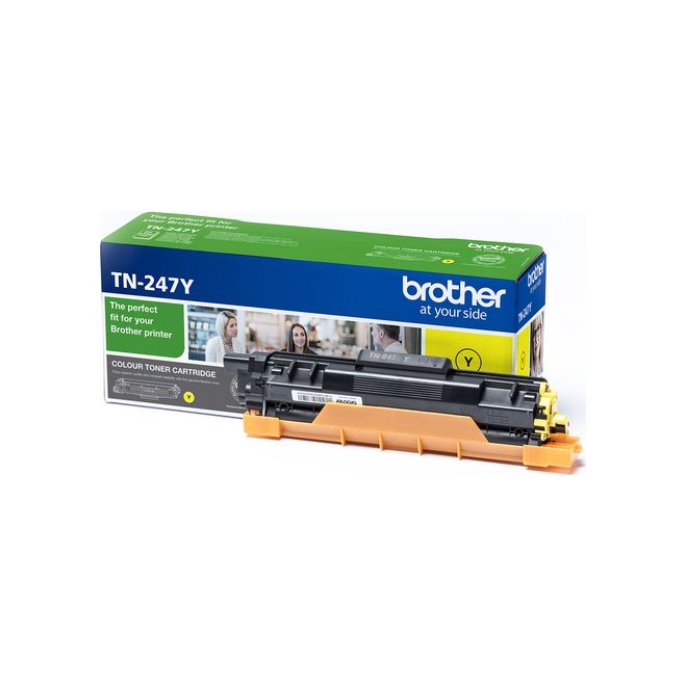 BROTHER TN-247Y Toner Hoog Rendement Geel