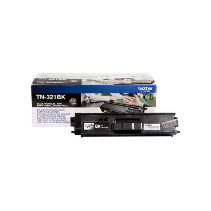 BROTHER TN-321BK Toner Hoog Rendement Zwart