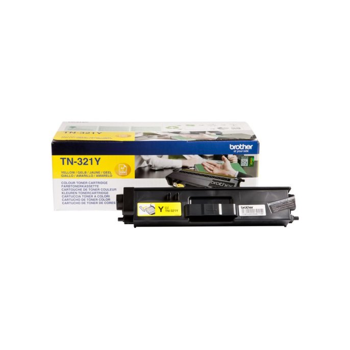 BROTHER TN-321Y Toner Hoog Rendement Geel