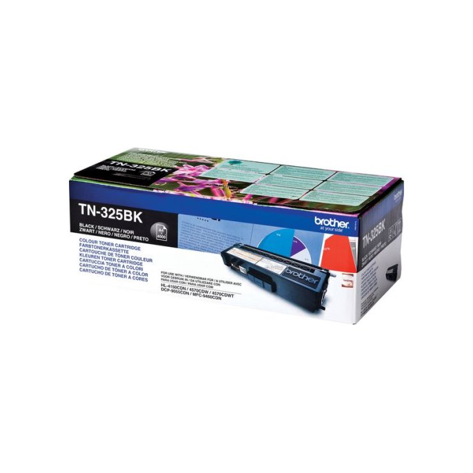 BROTHER TN-325BK Toner Hoog Rendement Zwart