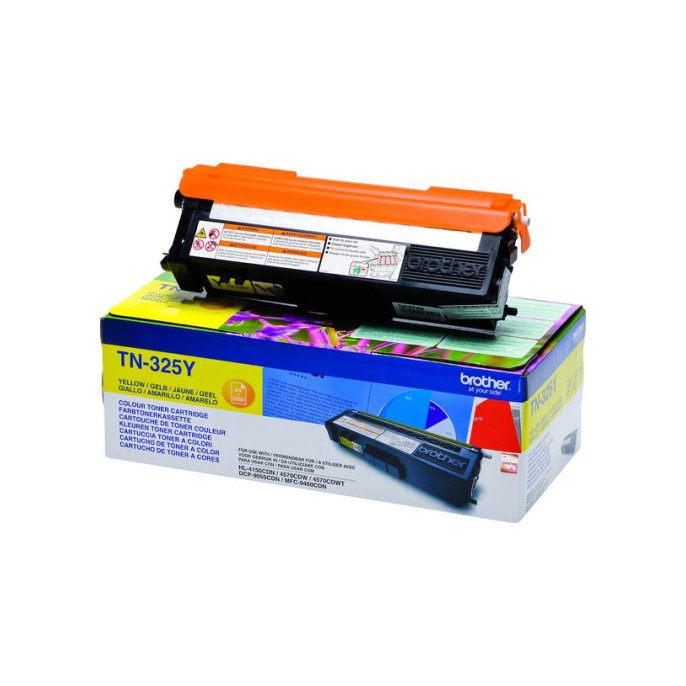 BROTHER TN-325Y Toner Hoog Rendement Geel