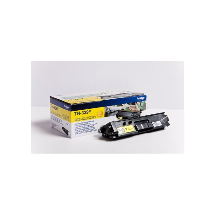 BROTHER TN-329Y Toner Hoog Rendement Geel