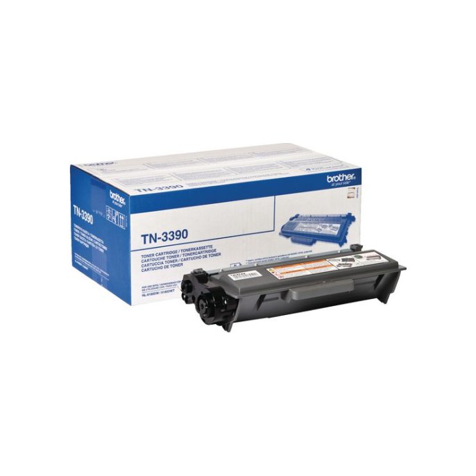 BROTHER TN-3390 Toner Hoog Rendement Zwart