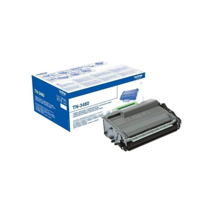 BROTHER TN-3480 Toner Hoog Rendement Zwart