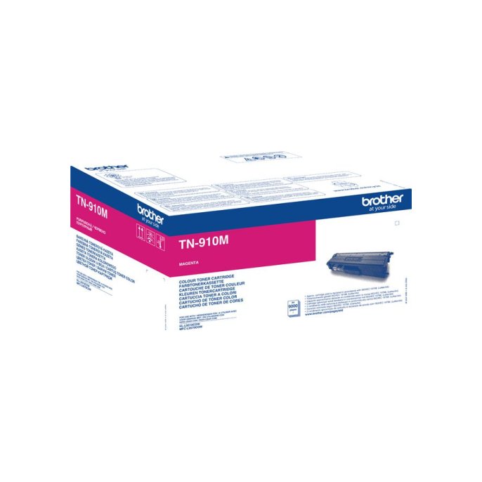 BROTHER TN-910M Ultra Jumbo Toner Hoog Rendement Magenta