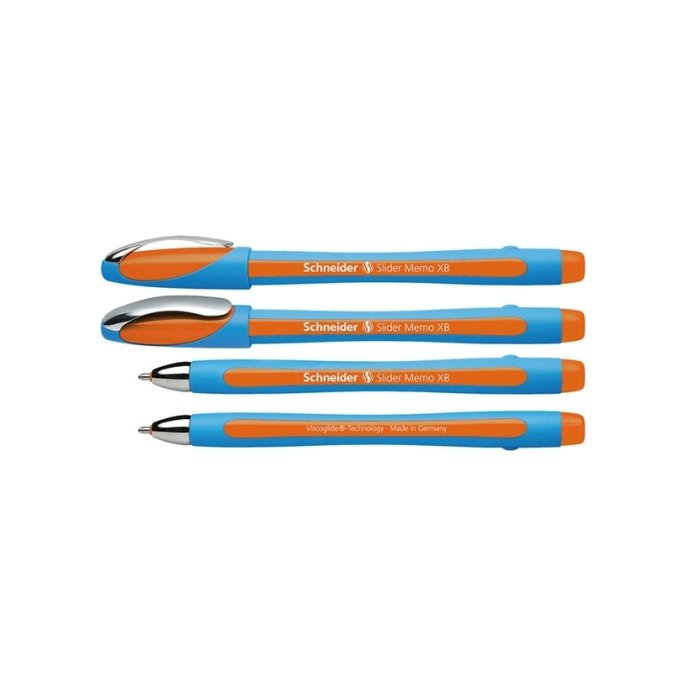 Balpen Schneider Memo XB oranje (10 stuks)