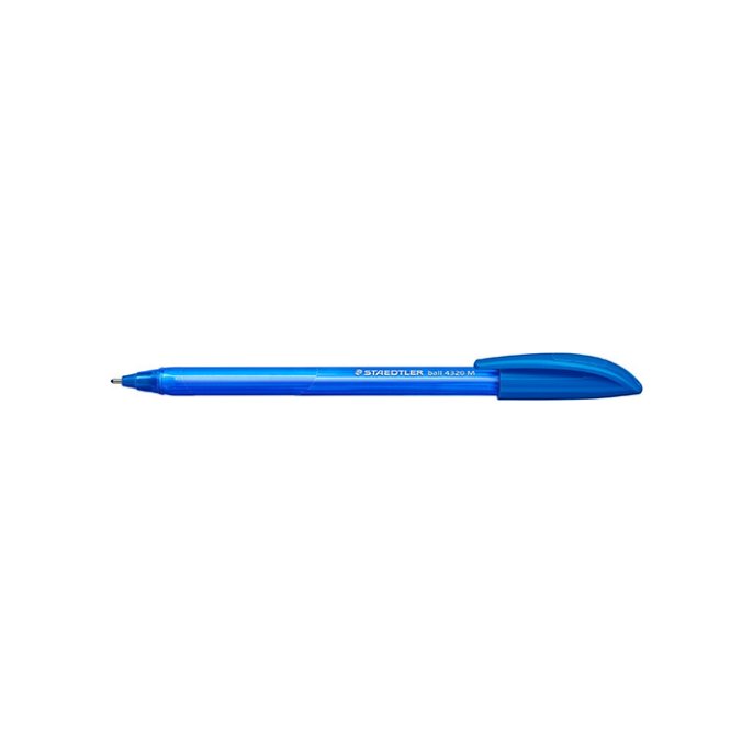 Balpen Staedtler 4320 blauw (10 stuks)