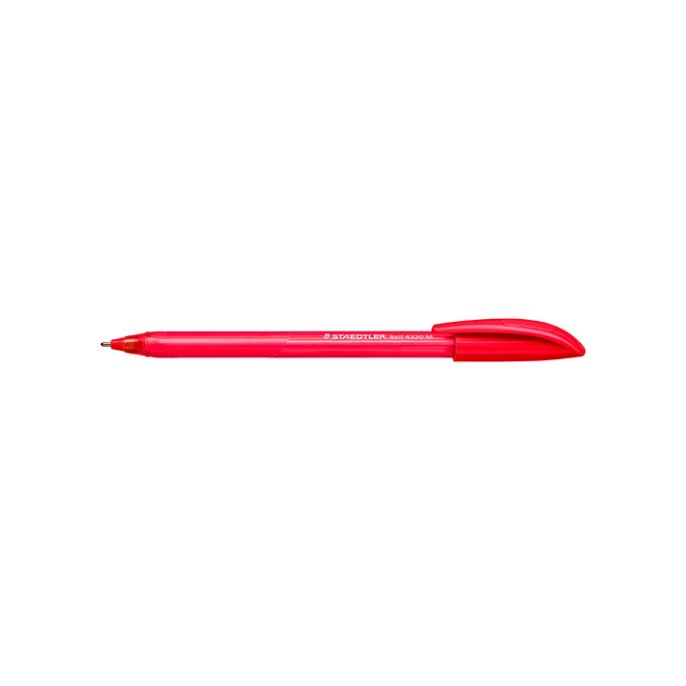 Balpen Staedtler 4320 rood (10 stuks)