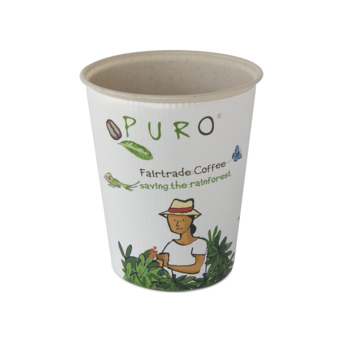 Beker herbruikbaar Puro 250ml (50 stuks)