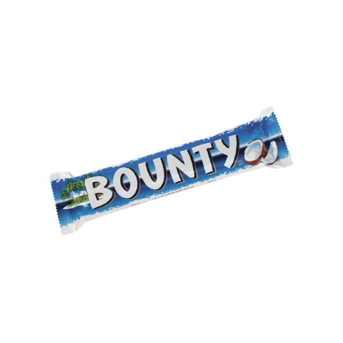 Bounty Melk Chocoladereep Met Kokosvulling (pak 24 stuks)