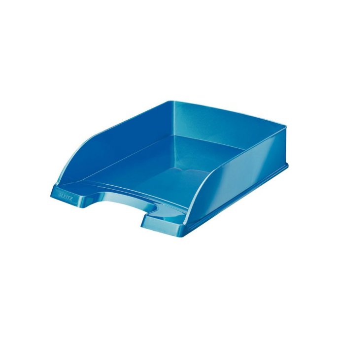 Brievenbak Leitz Plus WOW blauw metallic