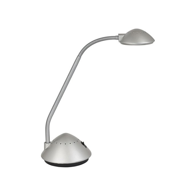 Bureaulamp Maul arc LED zilver