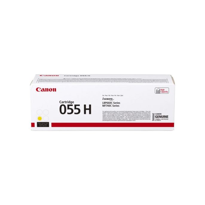 CANON 055 Toner Hoog Capaciteit Geel