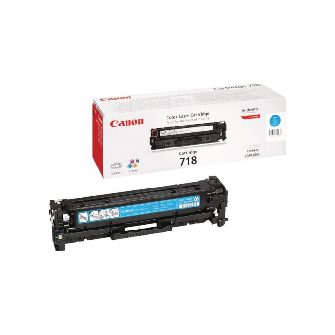 CANON 718 Toner Cyaan