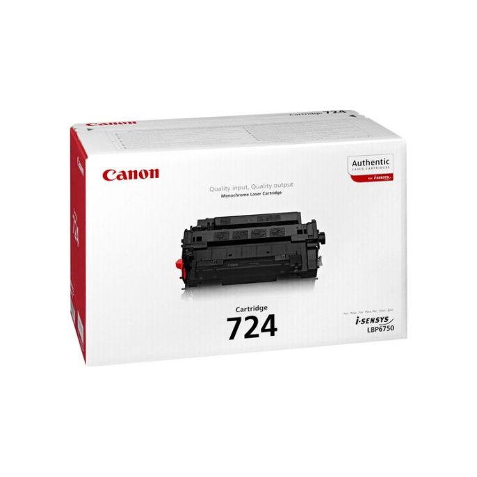 CANON 724 Toner Zwart